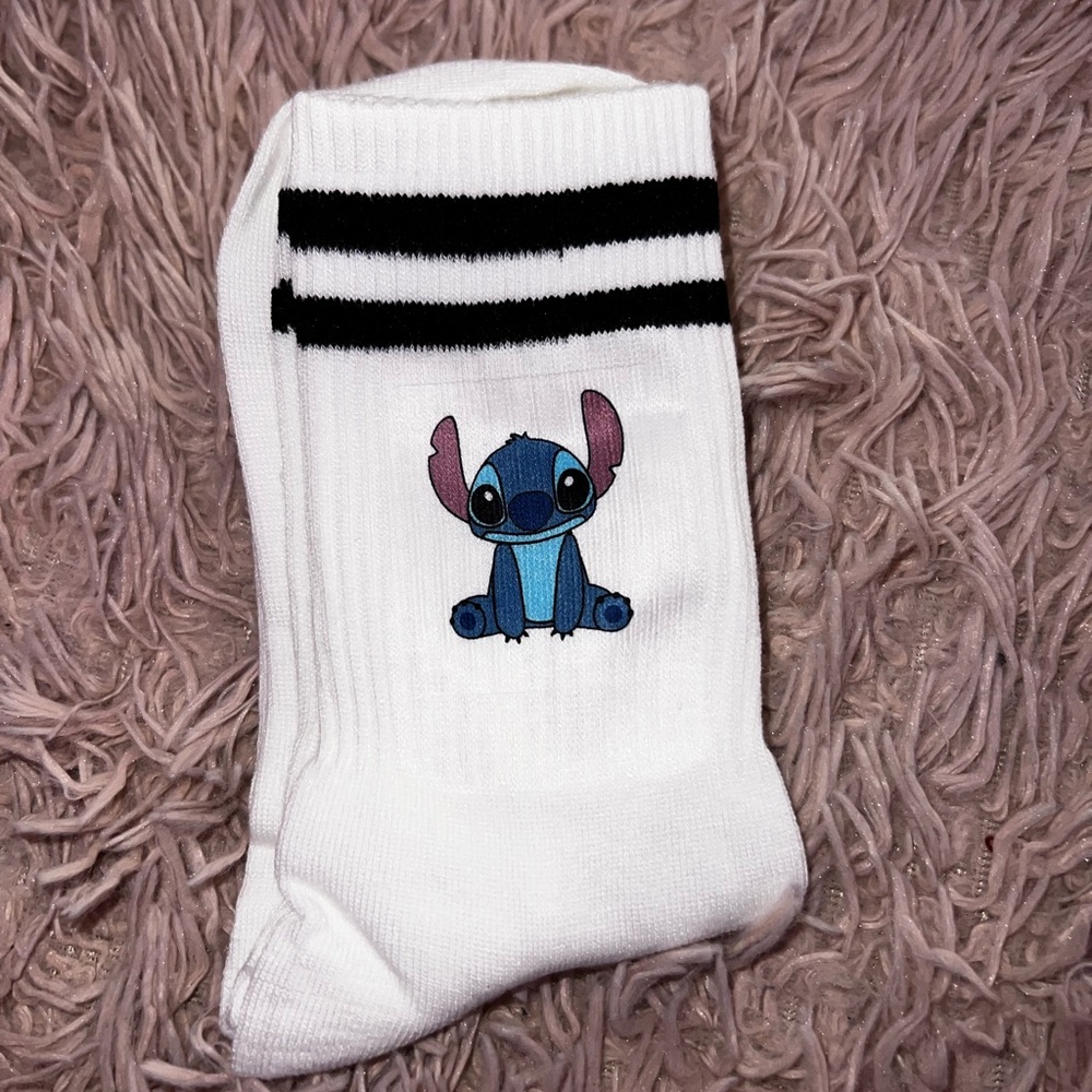 Lilo and Stitch Socks with Phone Holder